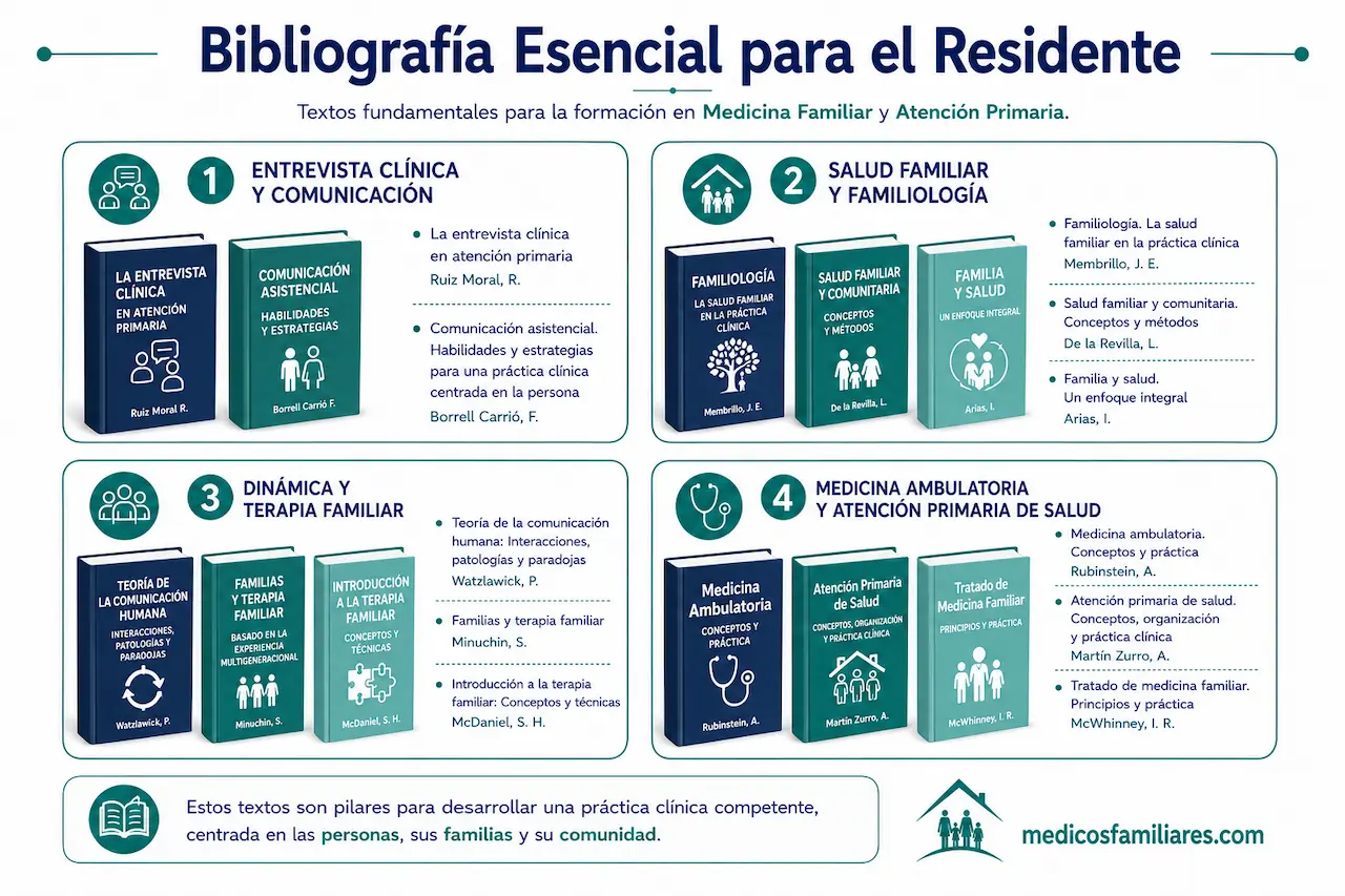 Bibliografía esencial para la residencia de especialidad en medicina familiar y comunitaria