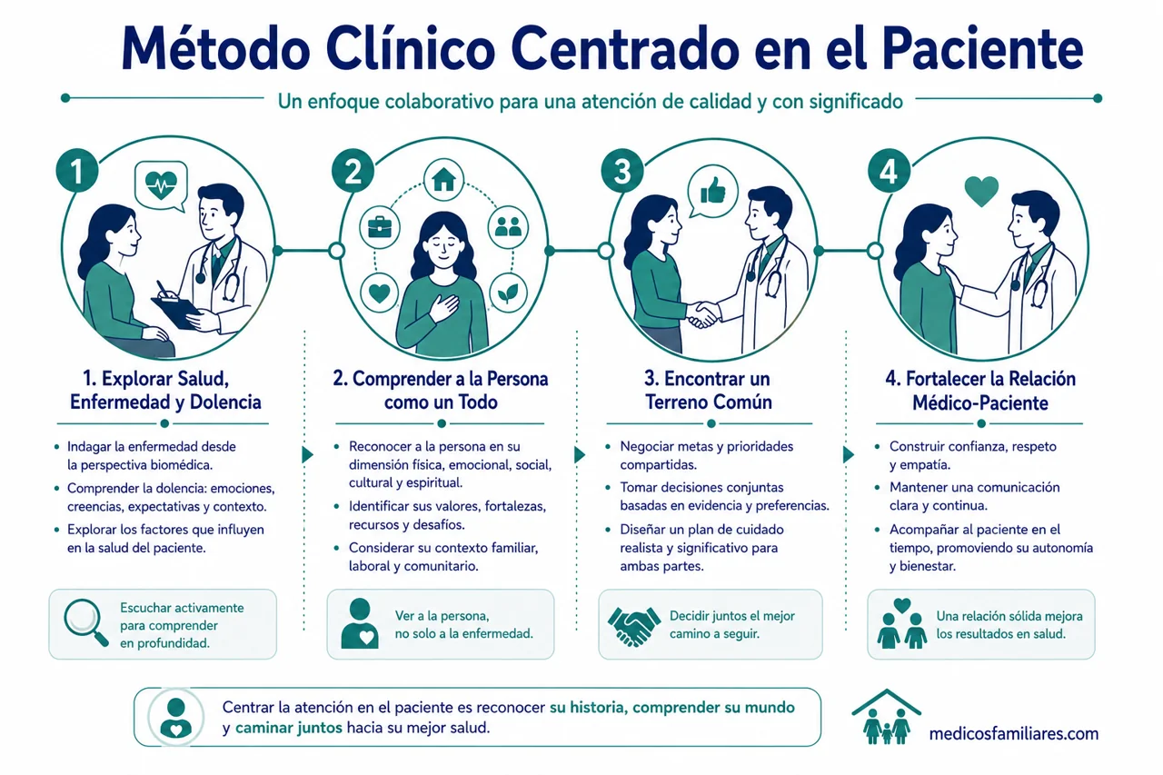 Componentes del Método Clínico Centrado en el Paciente